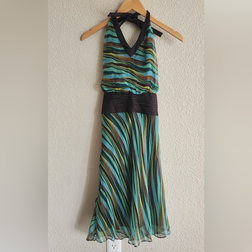Laundry by Shelli Segal Halter Top Dress